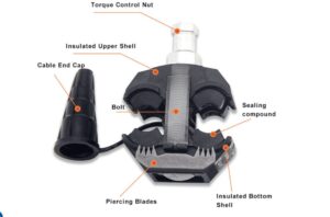 Thermoplastic Insulation Piercing Connector for LV cable