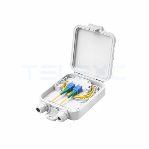 2 Core Fiber Optic Distribution Box FDB Series – Outdoor/Indoor FTTH Termination