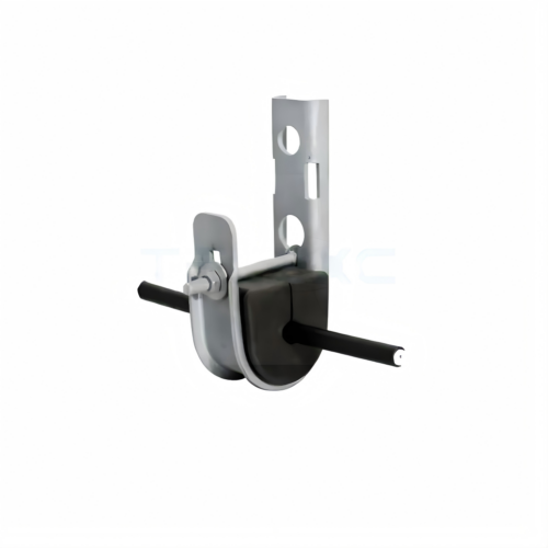 Insulated Suspension Clamp for Aerial Fiber Optic Cables J Hook (4 kN)