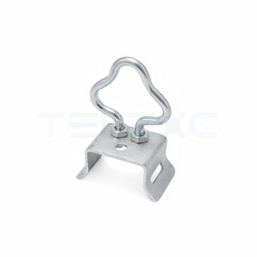 TX-HR07 Plum Blossom FTTH Hoop Retractor – Hot Galvanized Steel Pole Bracket Anchor