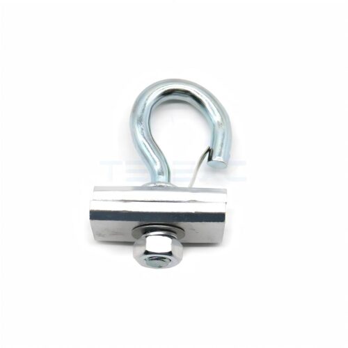 TX-HR01 FTTH Q-Span Clamp Hoop Retractor – Galvanized Suspension Pole Bracket