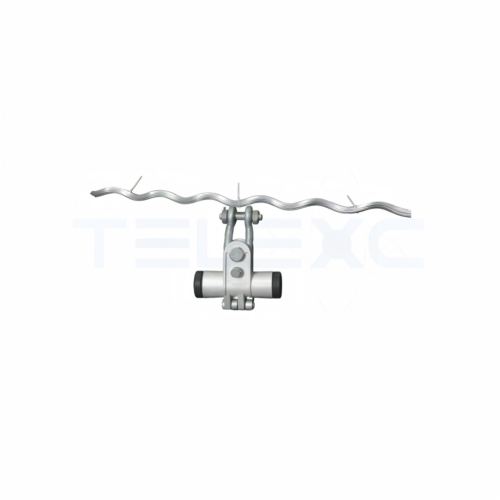 Tangent Suspension Clamp and Single Preformed Rod Suspension Set for ADSS Cable