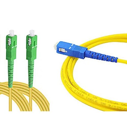 SC/UPC to SC/APC Singlemode Simplex Fiber Patch Cord (OS2 9/125) - Image 4