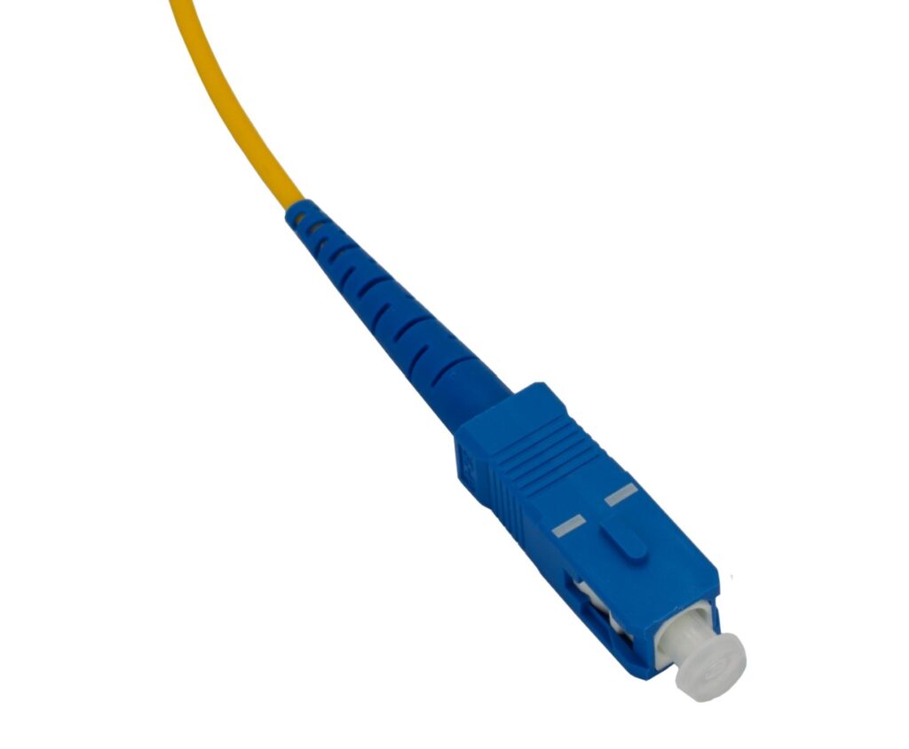 SC/UPC to SC/APC Singlemode Simplex Fiber Patch Cord (OS2 9/125)