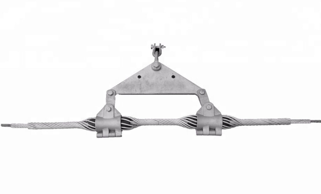 Armor grip suspension clamp