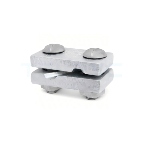 Crossover Clamp For Messenger Wire with Two Bolts | Telexc
