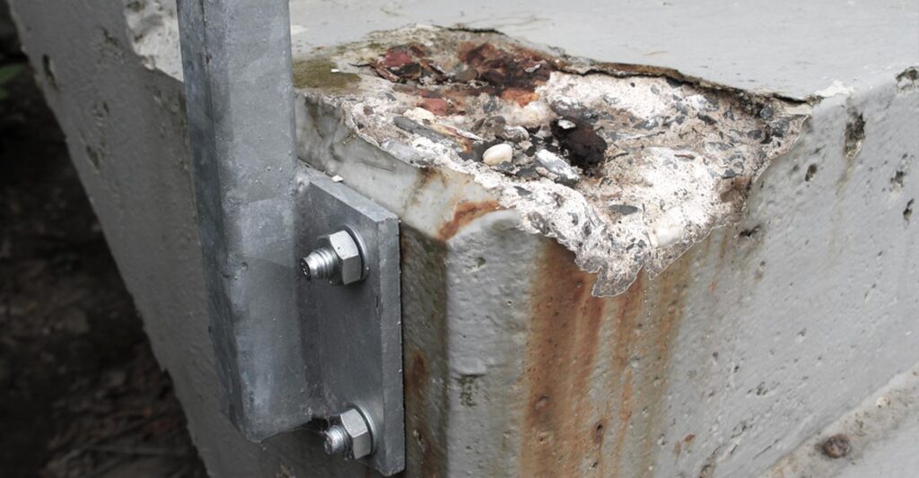 Quality failures for the brackets during installation