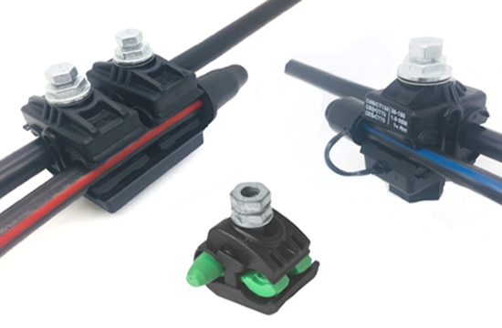 Line-to-line insulation piercing connectors