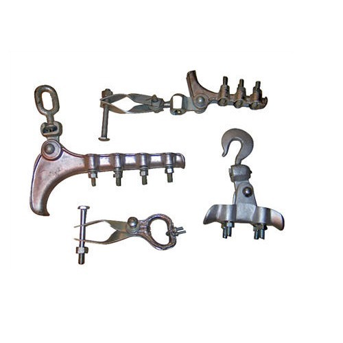 suspension hardware supports transmission and distribution lines