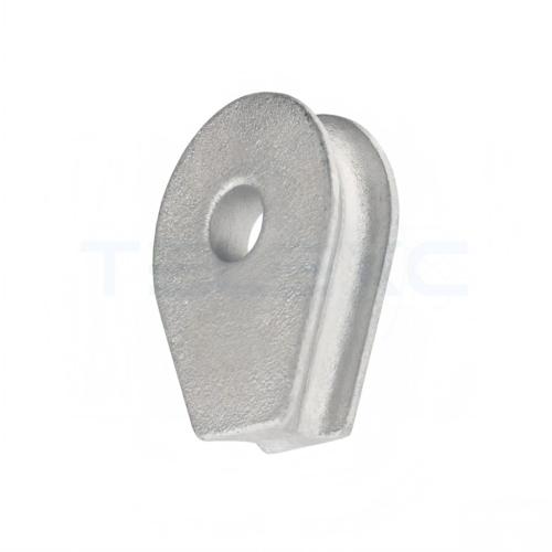 Steel Thimble Sheave for Pole Band Guy Clip