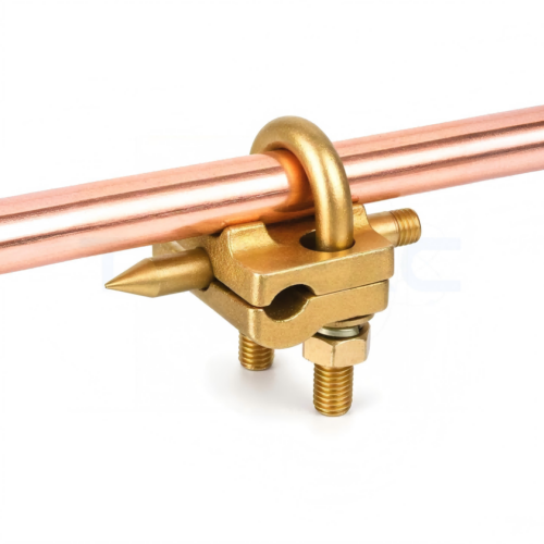 Brass Earth Clamp | Brass Rod Clamp | Grounding Clamp | Telexc