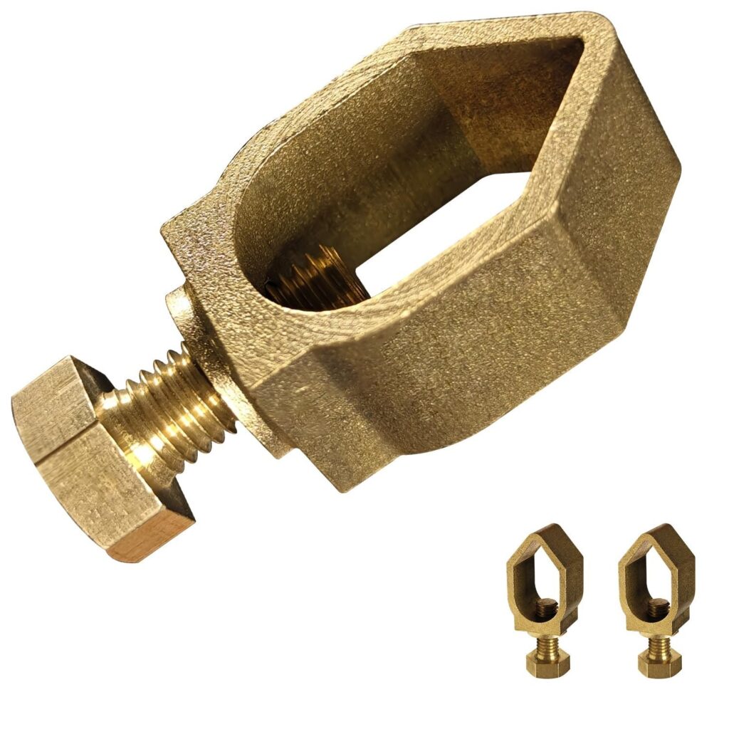 One bolt rod clamp