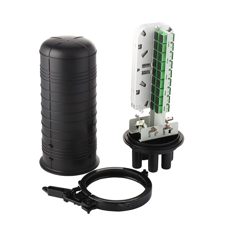 Dome-type fiber splice closures