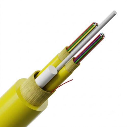 Single LSZH Outer Jacket Fiber Optic Cable with Subunits