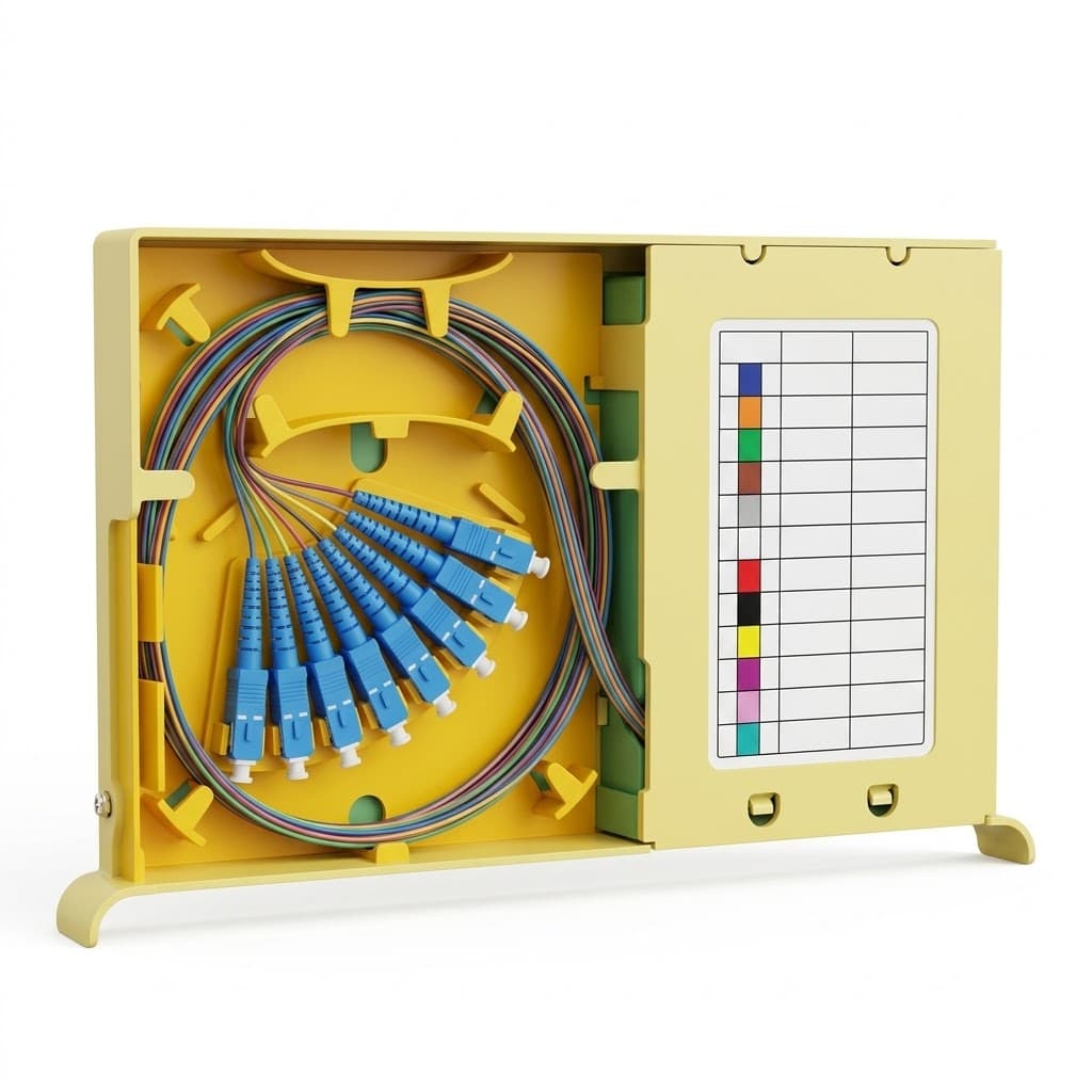 IP65 Floor Standing Fiber Optic Cross Connect Cabinet - Image 6