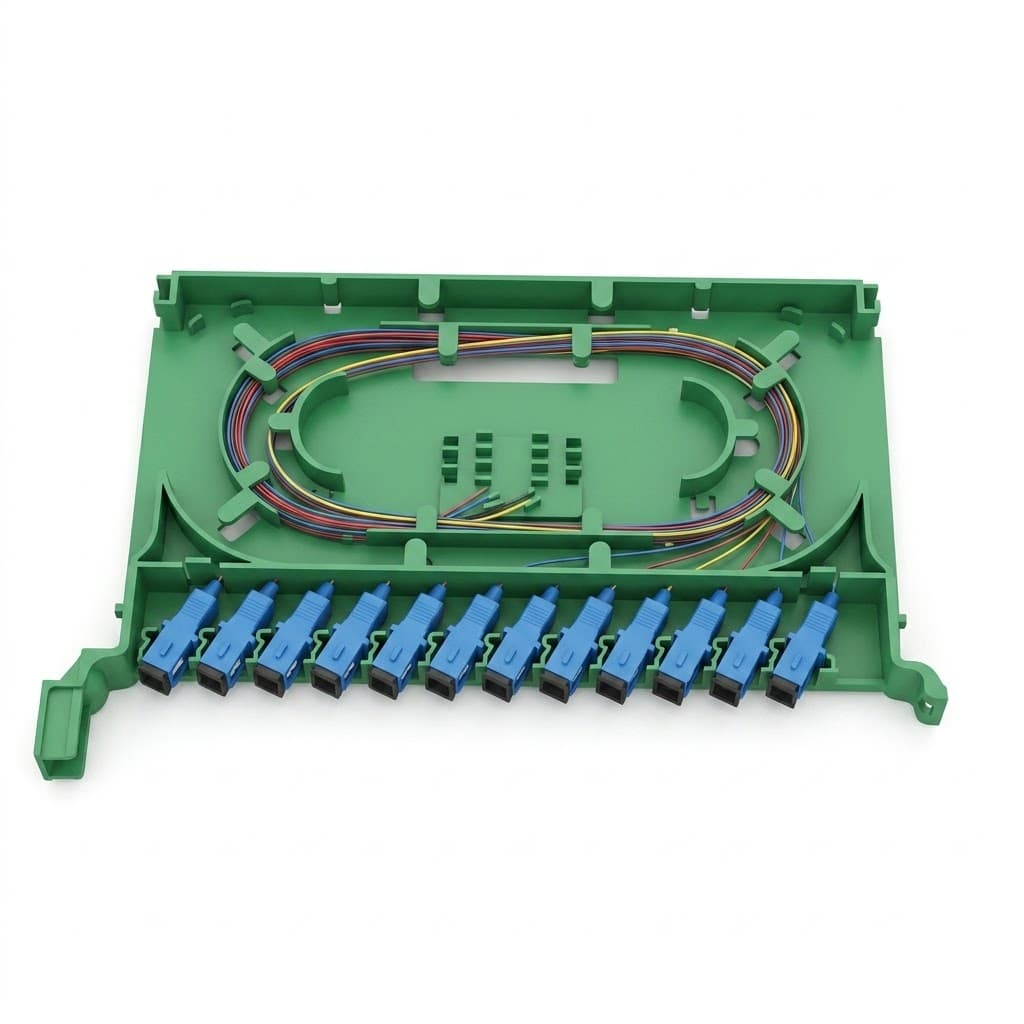 IP65 Floor Standing Fiber Optic Cross Connect Cabinet - Image 5