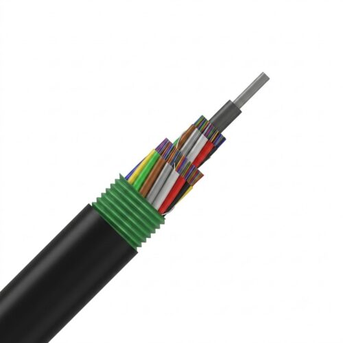 GYTS (metallic strength member, loose tubes stranded with filling, outdoor optical cable for communication with steel-polyethylene bonded sheath)