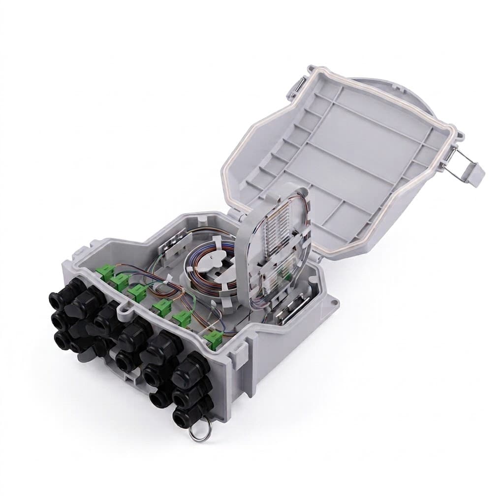 Wall Mounted Outdoor FTTH Distribution Box - Image 5