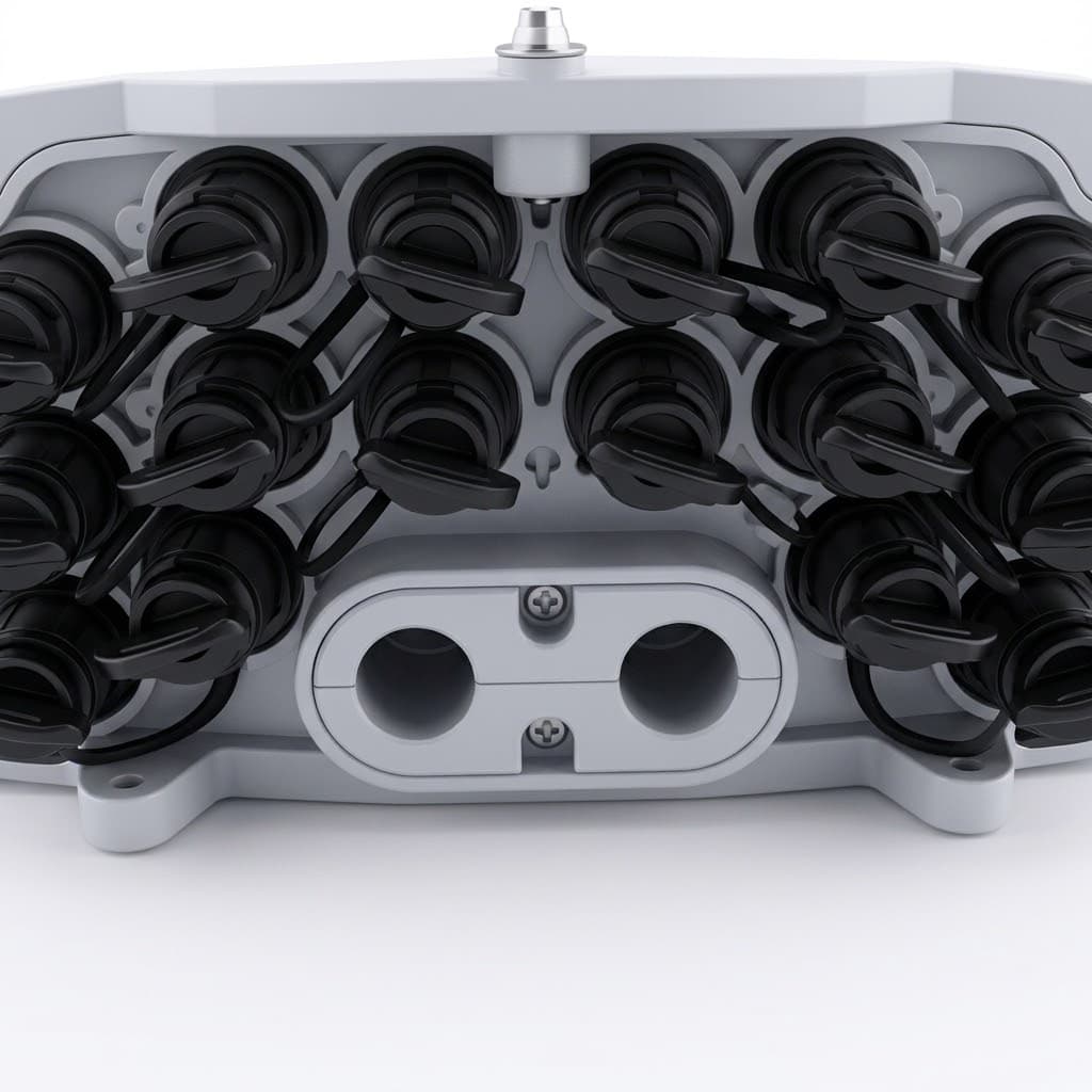 Wall Mounted Outdoor FTTH Distribution Box - Image 2