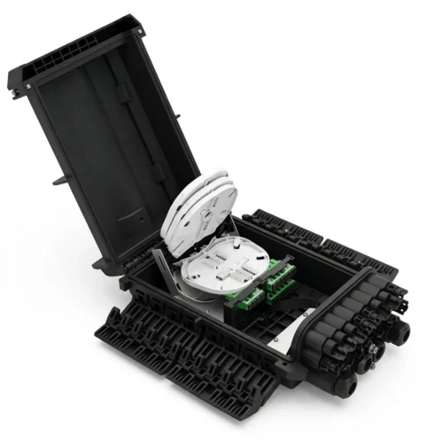Horizontal Fiber Optic Splice Closure IP68