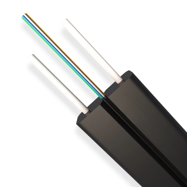The working of the butterfly flat drop cables