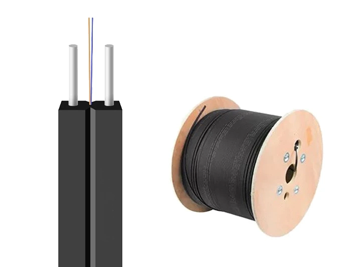 Application areas for butterfly flat drop cables