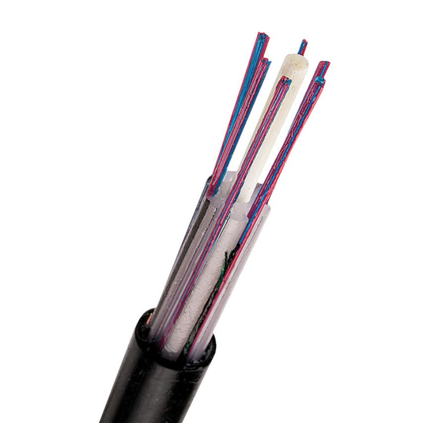 Slotted core ribbon cable