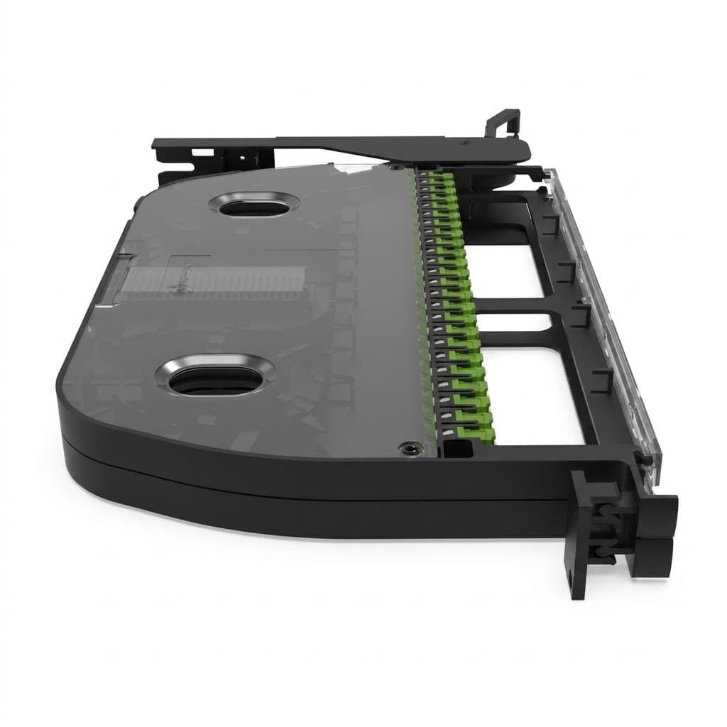 Fiber Optic Pivot Swivel Patch Panel - Image 6