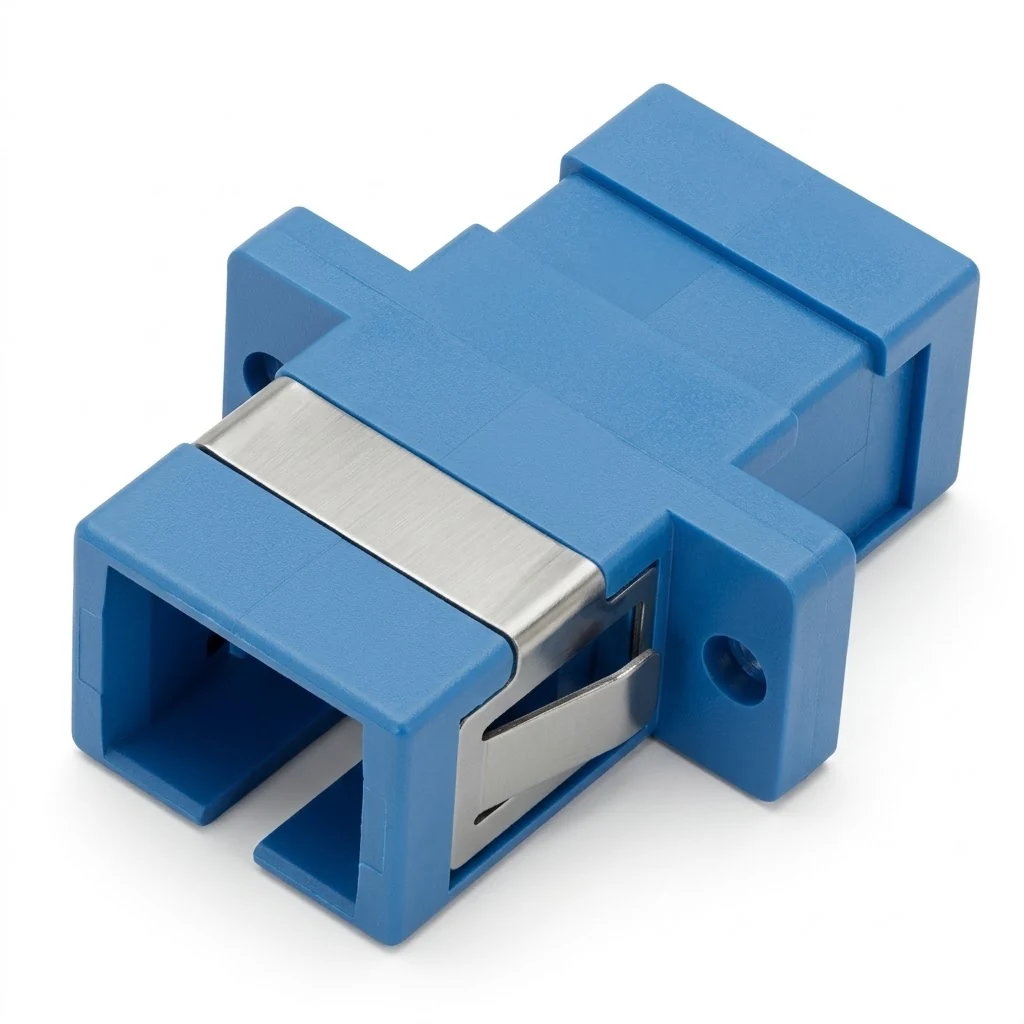 SC Simplex Fiber Optic Adapter - Image 2