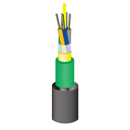 Application areas of slotted core ribbon cables