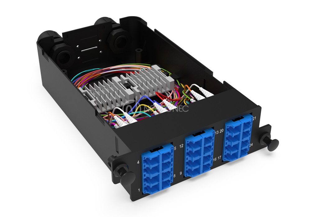 Application areas for high fiber splice cassettes