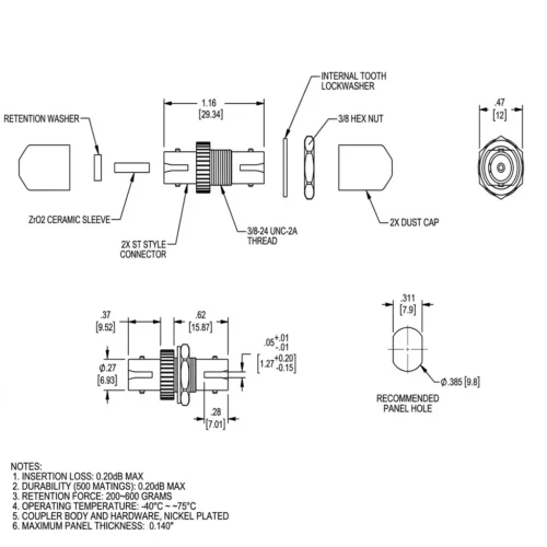 ST Universal Fiber Optic Coupler - Image 11