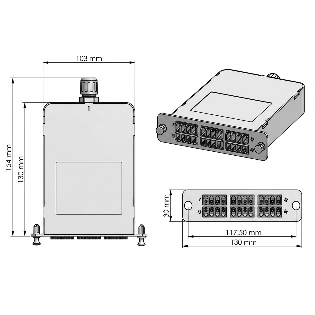 Universal Fiber Splicing Module - Image 10