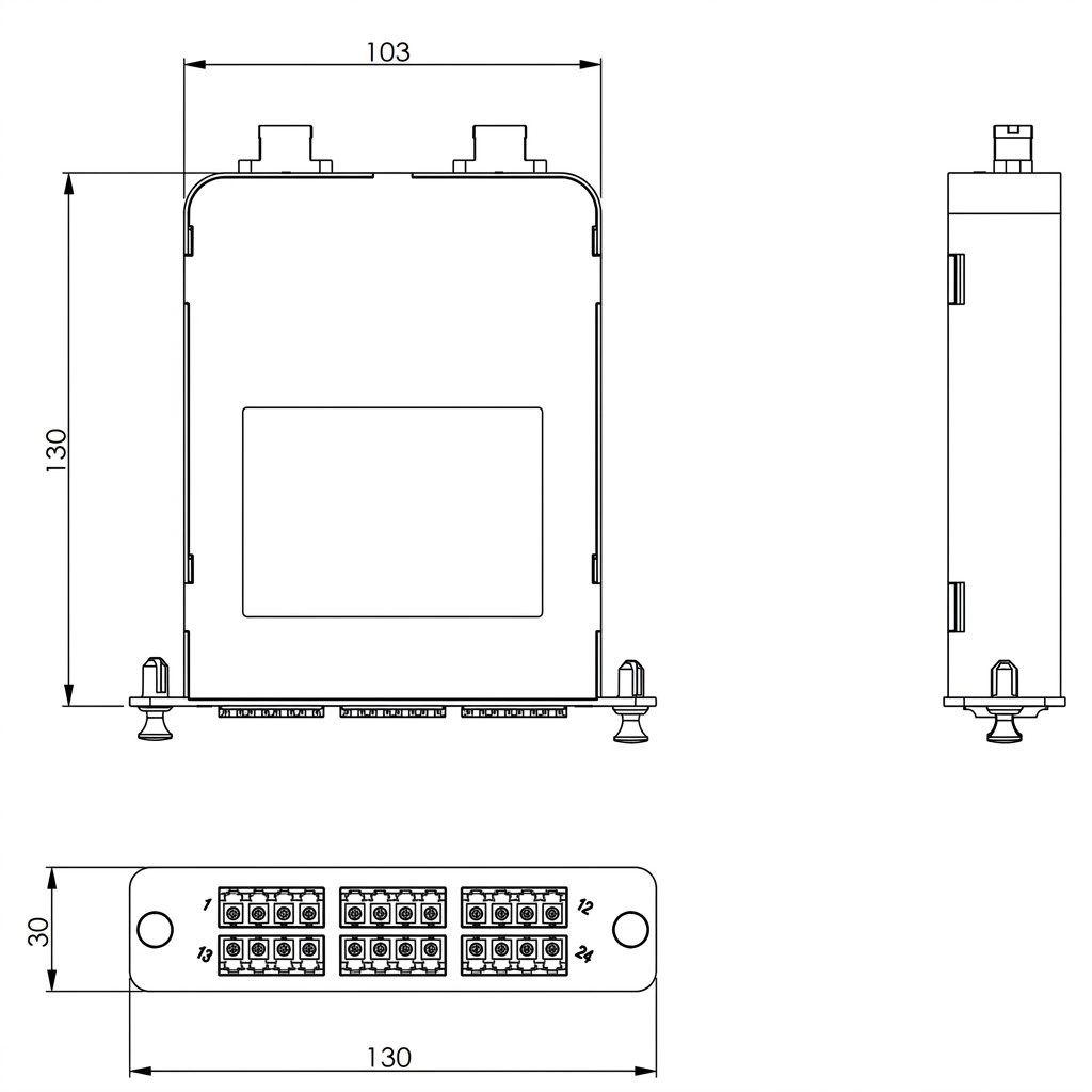 Extendable patch panel HD 0.5U - Image 9