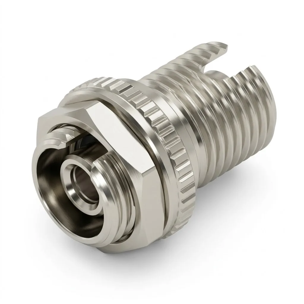 FC Simplex Metal Fiber Adapter - Image 5