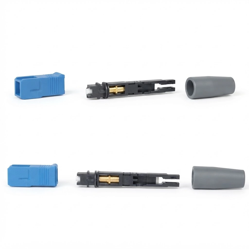 SC UPC Pre-embedded Fiber Optic Fast Connector - Image 10