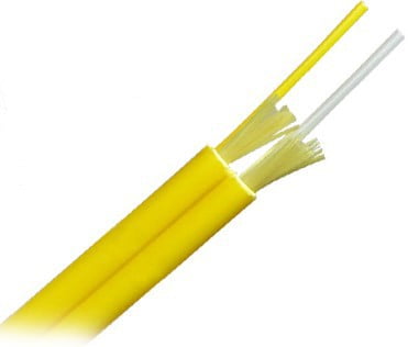 single-mode duplex indoor tight-buffered fiber optic cable